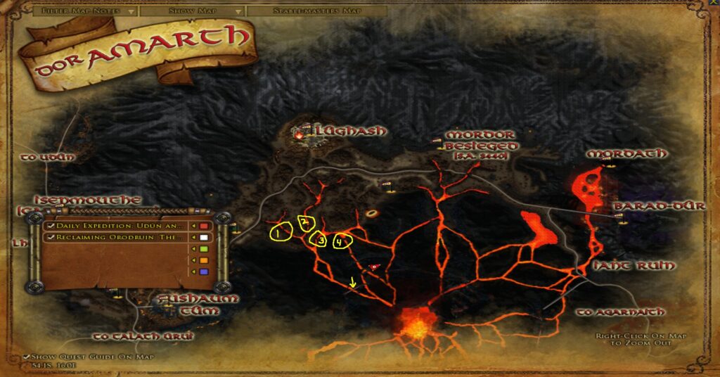 Dor Amarth in Mordor